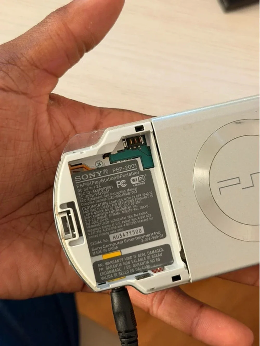 Sony PSP 2001 (silver)